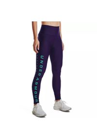 Legginsy damskie Under Armour HG Armour Branded Legging. Kolor: fioletowy #1