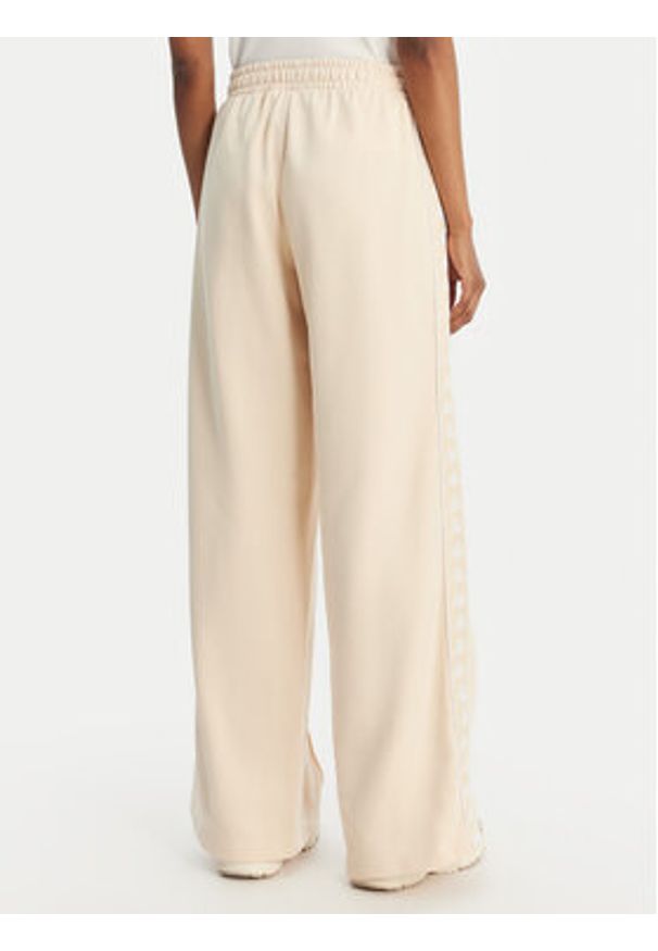 Kappa Spodnie dresowe Banda Malorie 37256WW Écru Regular Fit. Materiał: bawełna
