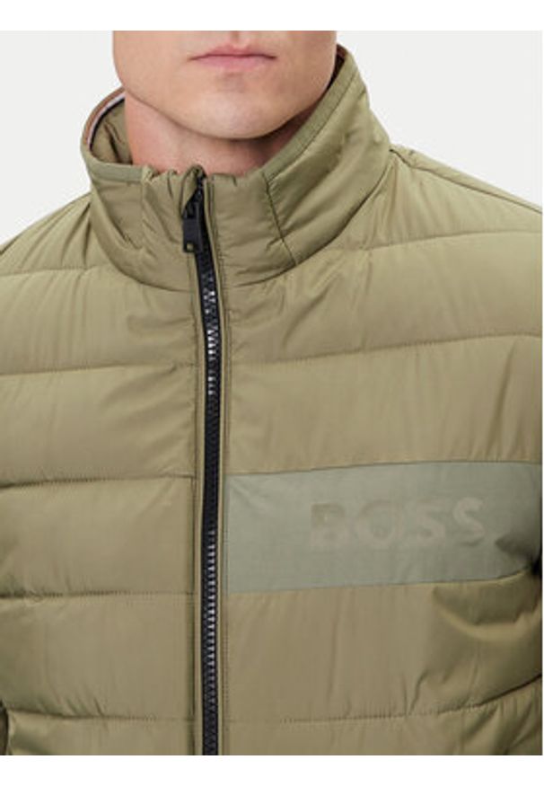 BOSS Kurtka przejściowa H-Cenitos 50519237 Zielony Regular Fit. Kolor: zielony. Materiał: syntetyk