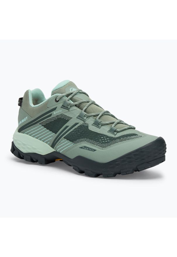 Buty trekkingowe damskie Mammut Ducan II Low GTX. Kolor: zielony. Styl: sportowy