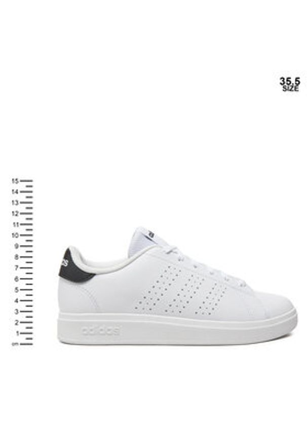 Adidas - adidas Sneakersy Advantage Base 2.0 IH8123 Biały. Kolor: biały. Materiał: skóra. Model: Adidas Advantage