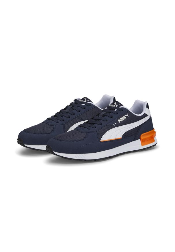 Buty do chodzenia męskie Puma Graviton. Kolor: pomarańczowy, wielokolorowy, niebieski, szary. Materiał: guma, materiał, tkanina, syntetyk. Sport: turystyka piesza