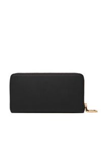 Love Moschino - LOVE MOSCHINO Duży Portfel Damski JC5611PP1NKD0000 Czarny. Kolor: czarny. Materiał: skóra #3