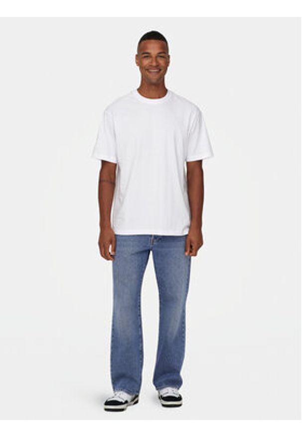 Only & Sons Jeansy Fade 22026781 Niebieski Loose Fit. Kolor: niebieski