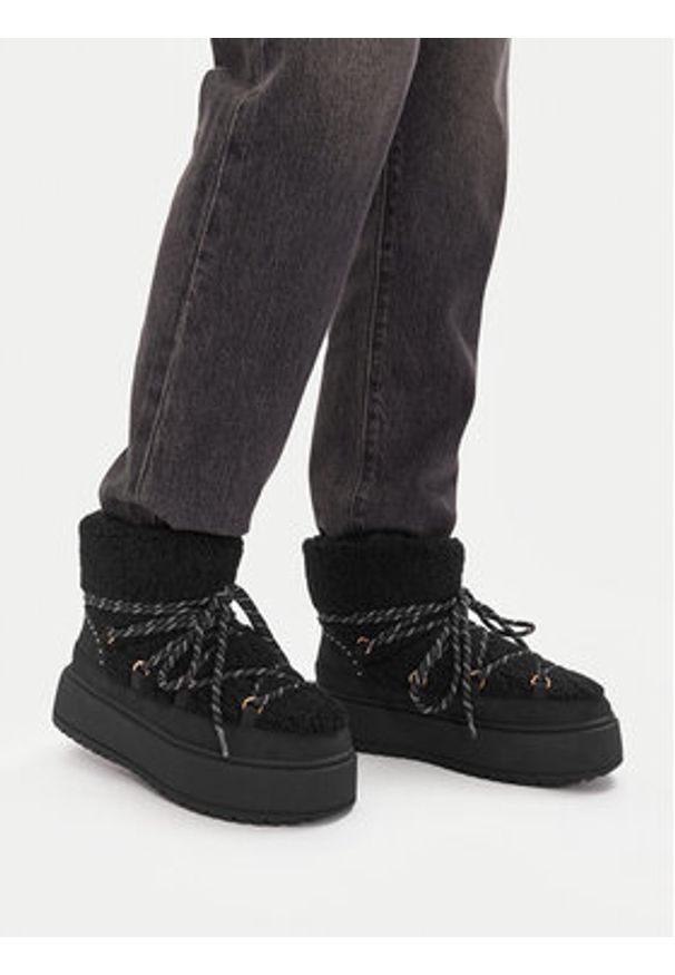 Jenny - JENNY Śniegowce CEO-HY2T685S-2 Czarny. Kolor: czarny. Materiał: materiał