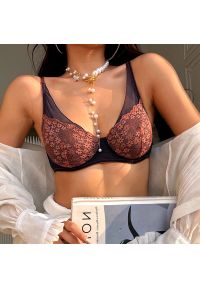 Intica - Komplet bielizny z koronkowymi detalami biała Sabaheta. Kolor: biały. Materiał: koronka #4