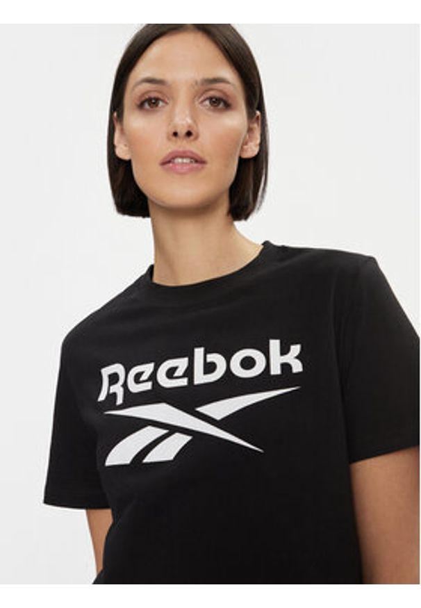 Reebok T-Shirt II3221 Czarny. Kolor: czarny. Materiał: bawełna