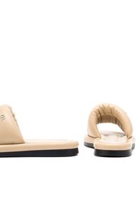 Gino Rossi Klapki ALMERIA-01 Beżowy. Kolor: beżowy. Materiał: skóra #9