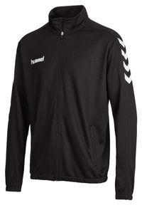 Bluza piłkarska dla dzieci Hummel Core Kids Poly Jacket. Kolor: czarny. Sport: piłka nożna