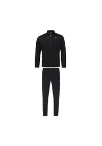 Dres tenisowy męski Head Easy Court Tracksuit. Kolor: czarny. Materiał: dresówka. Sport: tenis