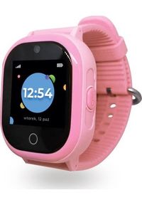 Smartwatch Bezpieczna Rodzina GJD.06 Różowy (GJD.06R). Rodzaj zegarka: smartwatch. Kolor: różowy #1