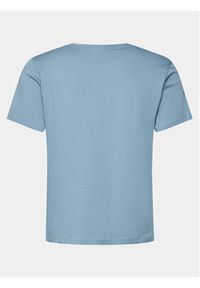 Alpha Industries T-Shirt Basic T Small Logo 188505 Niebieski Regular Fit. Kolor: niebieski. Materiał: bawełna