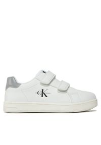 Sneakersy Calvin Klein Jeans. Kolor: biały