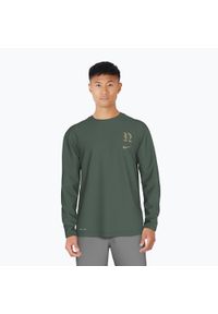 Longsleeve męski Nike Luxe Letter Hydroguard. Kolor: zielony. Długość rękawa: długi rękaw