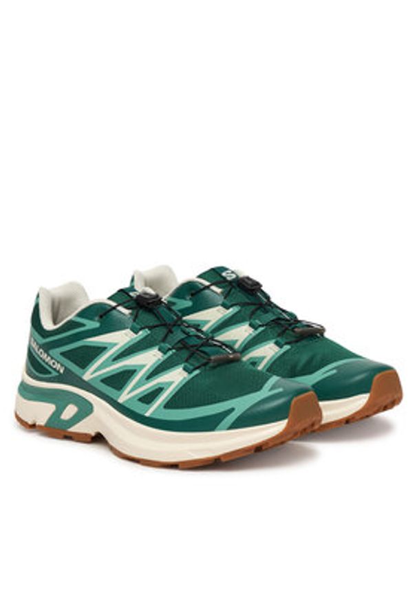 salomon - Salomon Sneakersy Xt-Evr M L49154100 Zielony. Kolor: zielony. Materiał: skóra
