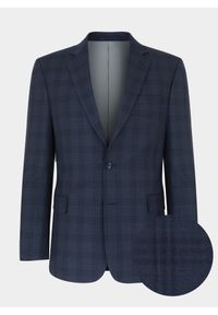 Pako Lorente - PAKO LORENTE – Granatowa marynarka garniturowa P21WP-3G-035-G. Kolor: niebieski. Materiał: wełna #7