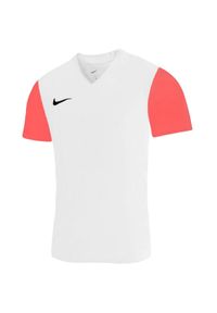 Nike - Męska Koszulka Tiempo Premier II. Kolor: biały. Sport: turystyka piesza