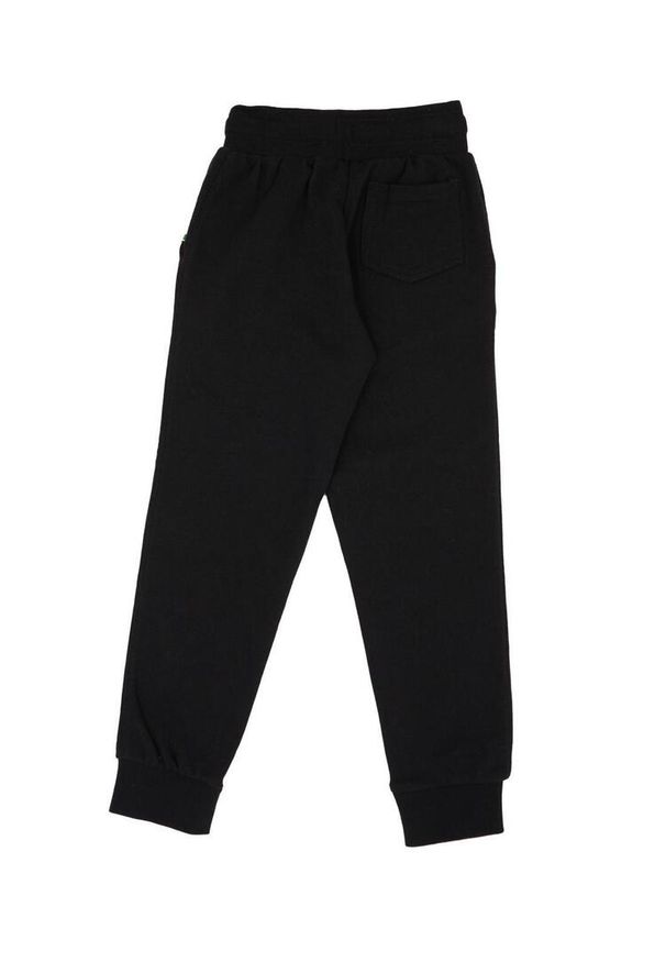 LEONE 1947 APPAREL - Dziecięce joggery basic z dużym logo. Kolor: czarny. Sport: joga i pilates