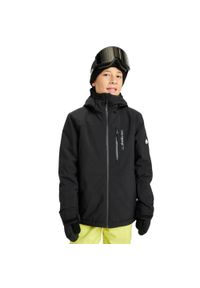 Quiksilver - Kurtka do sportów zimowych techniczna dla Chłopców SIDE HIT SOLID. Kolor: czarny. Sezon: zima. Sport: narciarstwo #1