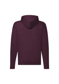 FRUIT OF THE LOOM - Klasyczna Kurtka Z Kapturem Dla Dorosłych Unisex. Typ kołnierza: kaptur. Kolor: czerwony, wielokolorowy, brązowy