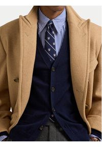 Polo Ralph Lauren Kardigan 710946144001 Granatowy Slim Fit. Typ kołnierza: polo. Kolor: niebieski. Materiał: wełna #2