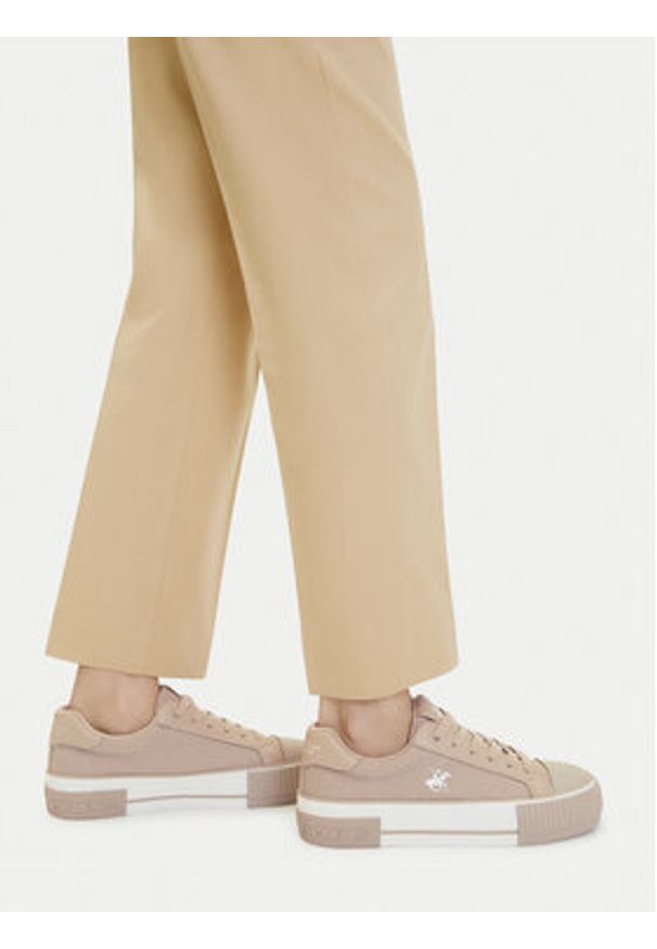 Beverly Hills Polo Club Trampki CEO-BHPC064W Beżowy. Kolor: beżowy. Materiał: materiał