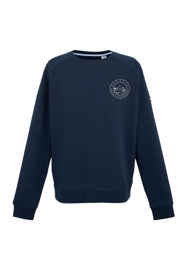 Regatta - Bluza Męska Nithsdale For Every Adventure. Kolor: niebieski. Styl: sportowy. Sport: turystyka piesza