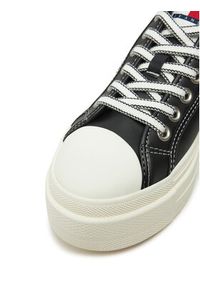 Tommy Jeans Trampki Foxing EN0EN02714 Czarny. Kolor: czarny. Materiał: skóra #6