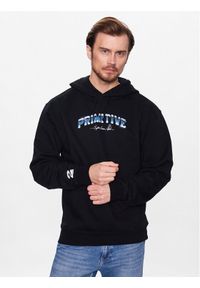 Primitive Bluza 2Pac P14395 Czarny Regular Fit. Kolor: czarny. Materiał: syntetyk