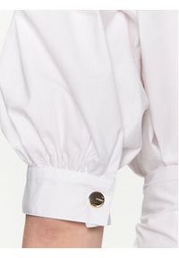 Pinko Sukienka koszulowa 100886 Y6VW Biały Regular Fit. Kolor: biały. Materiał: bawełna. Typ sukienki: koszulowe #5