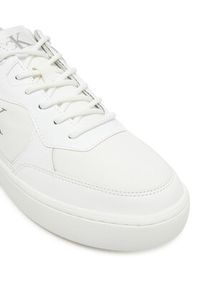 Calvin Klein Jeans Sneakersy Classic Cupsole Tech Ripstop YM0YM01202 Biały. Kolor: biały. Materiał: skóra #2