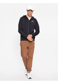 New Balance Bluza Essentials Stacked Logo French Terry Jacket MJ31536 Czarny Regular Fit. Kolor: czarny. Materiał: syntetyk, bawełna
