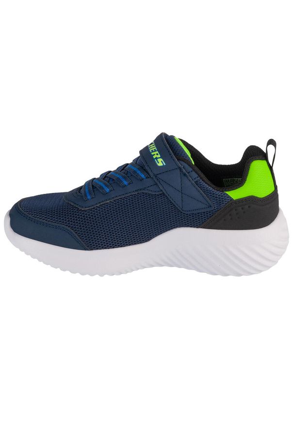 skechers - Buty sportowe Sneakersy chłopięce, Bounder-Tech - Ultravoid. Kolor: niebieski. Model: Skechers Sport. Sport: turystyka piesza