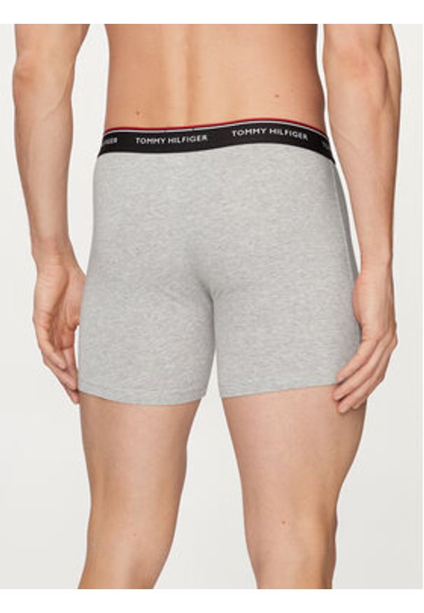 TOMMY HILFIGER - Tommy Hilfiger Komplet 3 par bokserek UM0UM00010 Kolorowy. Materiał: bawełna. Wzór: kolorowy