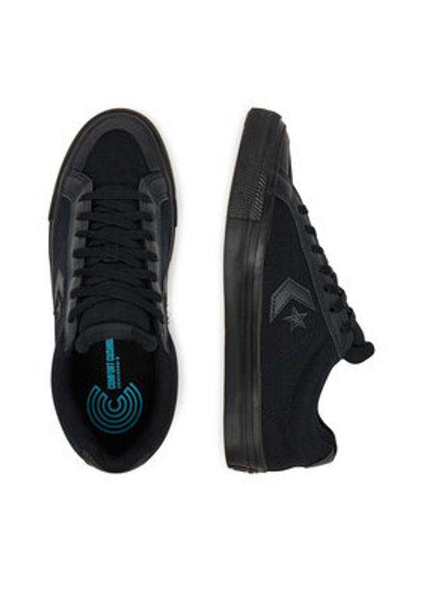 Converse Tenisówki SPORT CASUAL A12332C Czarny. Okazja: na co dzień. Kolor: czarny. Materiał: materiał. Styl: sportowy, casual