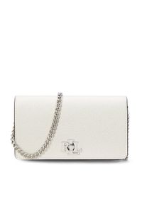 Lauren Ralph Lauren - LAUREN RALPH LAUREN Torebka 432966784001 Biały. Kolor: biały. Materiał: skórzane