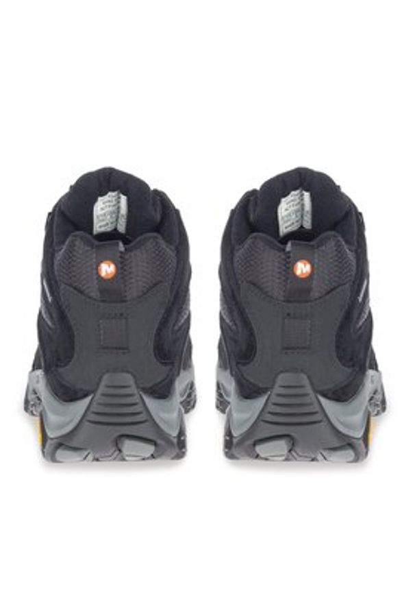 Merrell Trekkingi Moab 3 Mid Gtx J036243 Czarny. Kolor: czarny. Materiał: zamsz, skóra. Sport: turystyka piesza