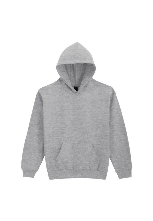 GILDAN - Bluza Dziecięca Softstyle Midweight Fleece Hoodie. Kolor: szary