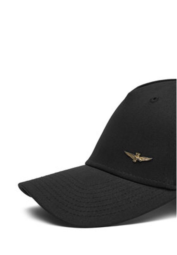 Aeronautica Militare Czapka z daszkiem 252HA1122UCT02848 Czarny. Kolor: czarny. Materiał: materiał, bawełna