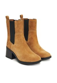 Timberland Botki Bellevaux TB0A424XES41 Brązowy. Kolor: brązowy. Materiał: zamsz, skóra #5