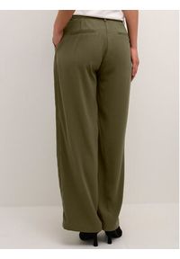 Cream Spodnie materiałowe Crcocamia 10611708 Zielony Regular Fit. Kolor: zielony. Materiał: materiał, syntetyk