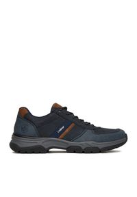 Sneakersy Rieker. Kolor: niebieski