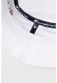Champion kapelusz bawełniany kolor biały bawełniany. Kolor: biały. Materiał: bawełna #2