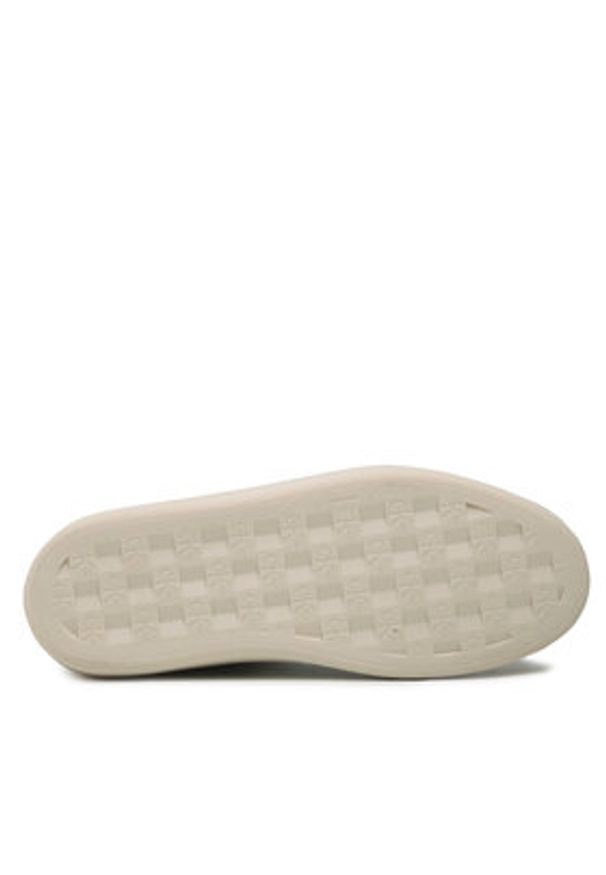 Calvin Klein Jeans Sneakersy Casual Cupsole Lth-Pu Mono YM0YM00573 Biały. Okazja: na co dzień. Kolor: biały. Materiał: skóra