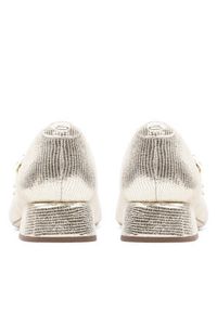 Clarks Półbuty Daiss 30 26181312 Złoty. Kolor: złoty. Materiał: skóra
