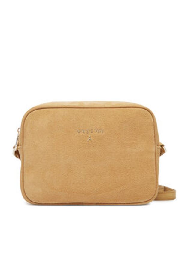 Patrizia Pepe Torebka 8B8985/L152-B880 Beżowy. Kolor: beżowy. Materiał: zamszowe, skórzane