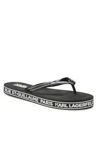 Karl Lagerfeld - KARL LAGERFELD Japonki KL71008S Czarny. Kolor: czarny #3