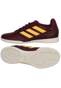 Adidas - Buty piłkarskie adidas Super Sala 2 In IE7558 czerwone. Zapięcie: sznurówki. Kolor: czerwony. Materiał: syntetyk, guma. Sport: piłka nożna #1