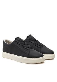 Calvin Klein Sneakersy Low Top Lace Up Lth HM0HM01516 Czarny. Kolor: czarny. Materiał: skóra #2