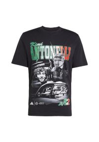 Adidas - Koszulka Mercedes - AMG Petronas Formula One Team Kimi Antonelli Graphic. Kolor: czarny